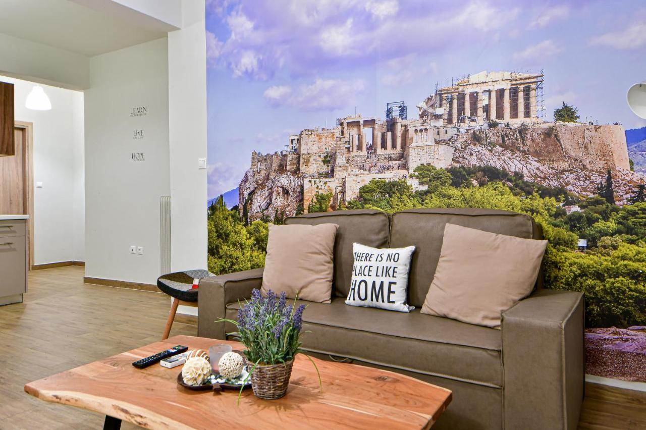 Serene N Modern Renovated Flat أثينا المظهر الخارجي الصورة